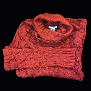 Kenzie Girl Lightweight Peek-Through Textured Sweater